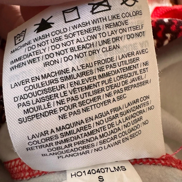 Nike Pro Women's Red White Hyperwarm Nordic Infinity Long Sleeve Shirt - Picture 11 of 16